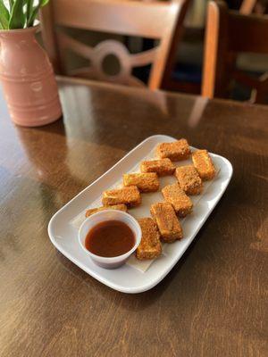 Paneer Pakora (lacks flavor)