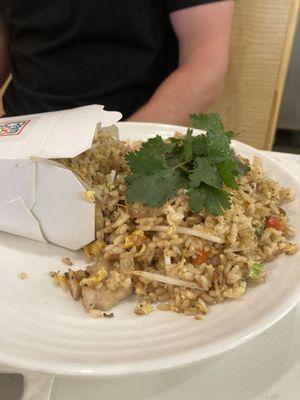 Fried Rice with Chicken ~ He Liked it