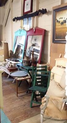 Painted mirrors, bistro tables, paintings, pillows, bird houses and so much more to see.  New additions are added weekly.