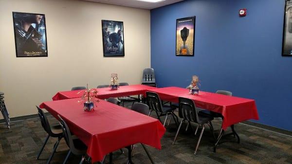 Always time for a party in our private party room.