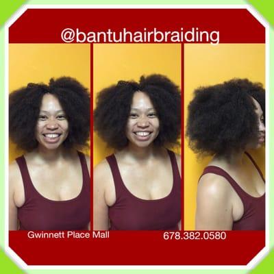 crochet braids by Bantu talented team