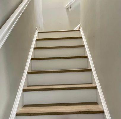 LVP stair treads