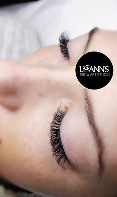 Eyelashes extensions