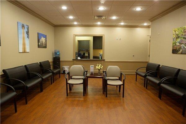 Clinic waiting room