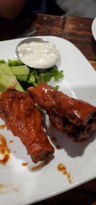 sweet and spicy wings