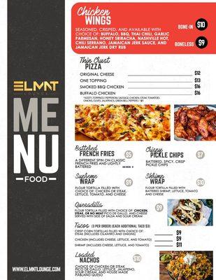 Food Menu