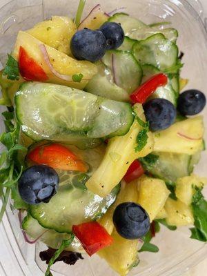 Blueberry Cucumber Salad