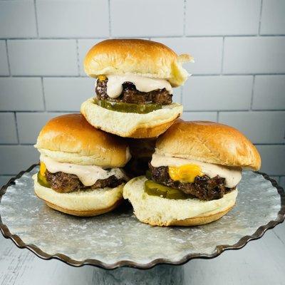 Classic beef sliders