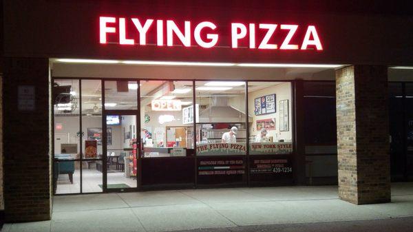 Centerville  Flying Pizza location.