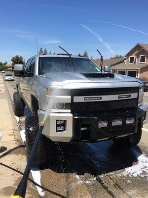 Truck exterior detailing