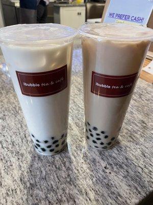 A10 Almond Bubble Tea  A1 Classic Bubble Tea