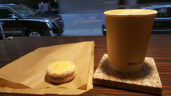 Alfajores and single latte