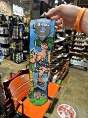 Boardwalk Caveman socks