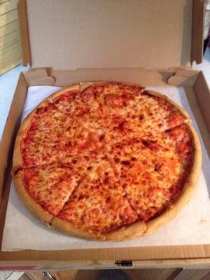 Large cheese pizza!