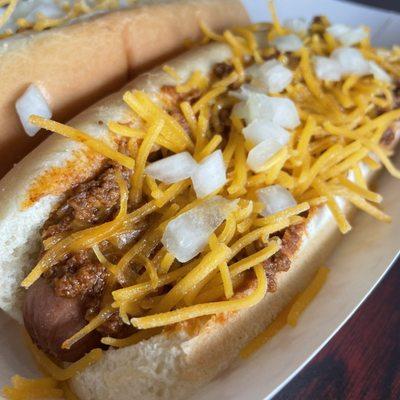 Coney dog. Follow @ohiofoodlover on Instagram for more Ohio eats.