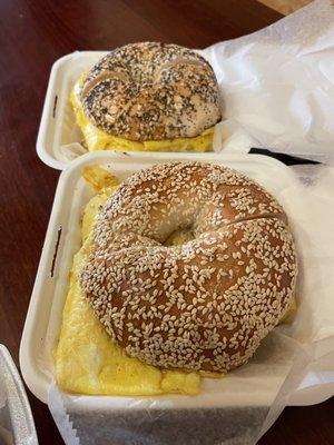 Delicious bagels!