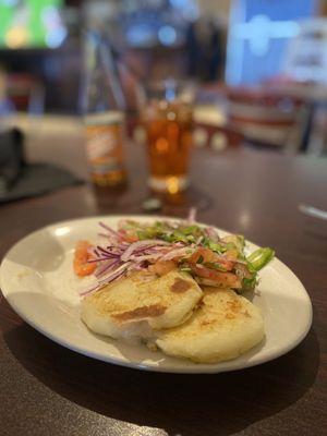 Tortillas de Yuca (there were 3, ate 1 before photo was taken)