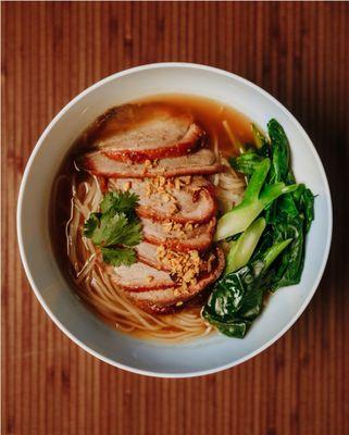 Duck noodle soup