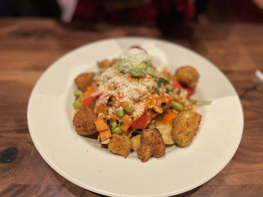 Crisp Cauliflower Nachos