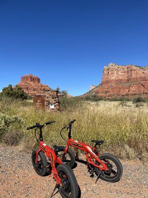 The ebikes and bell rock!!