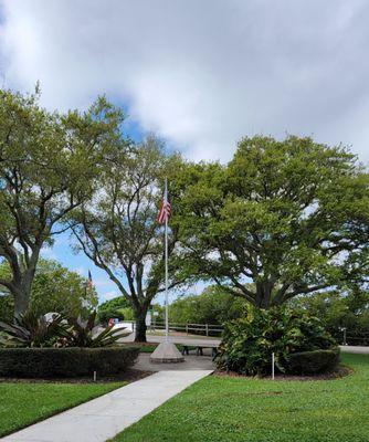 Veterans Memorial Park in Vero Beach.