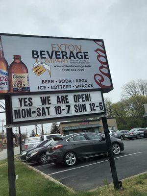 Great selection of Keg Beer and such