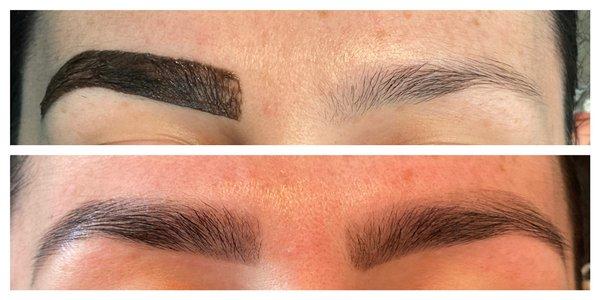 Brow Tinting