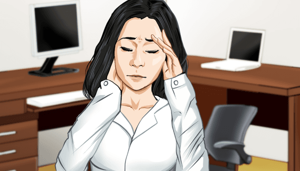 Tension headache and neck pain