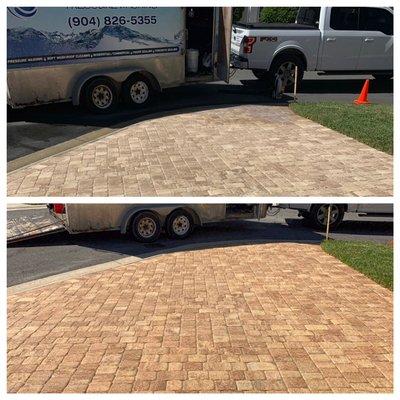 Paver sealing