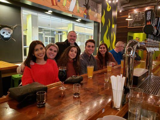 Our food and drink tours are perfect for groups of friends and family!