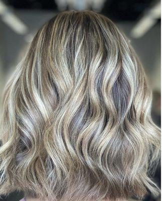 Foil Blonde Highlight and Lowlight