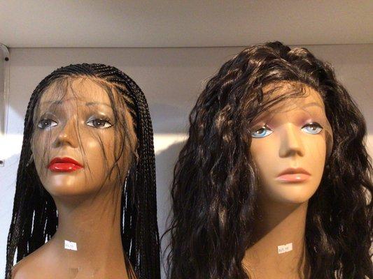 Lace front wigs