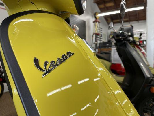 Vespa Scooters now in stock!