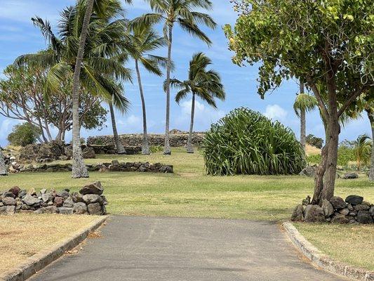 Ku'ilioloa Heiau- rites performed at the site protected those who traveled by land and sea.