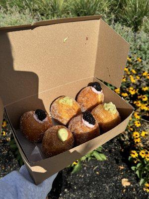 Flourish Brioche donuts from their stand at the Saturday farmers market - unreal - $25 for a half dozen