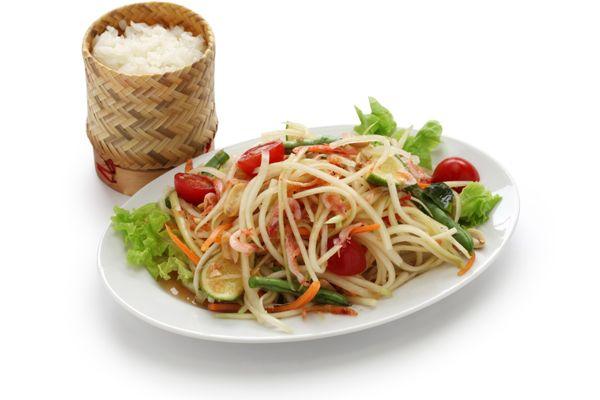 Green papaya salad