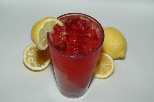 LOVE, love, love the fresh squeezed Raspberry Lemonade