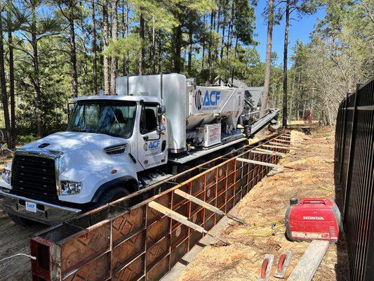 Concrete Retaining wall