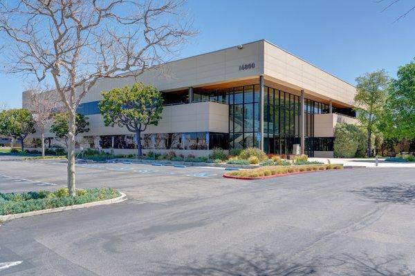 The exterior of the Cortica Irvine building.