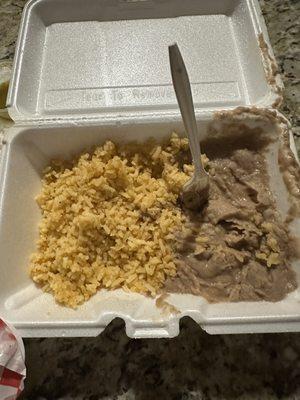 Rice and beans