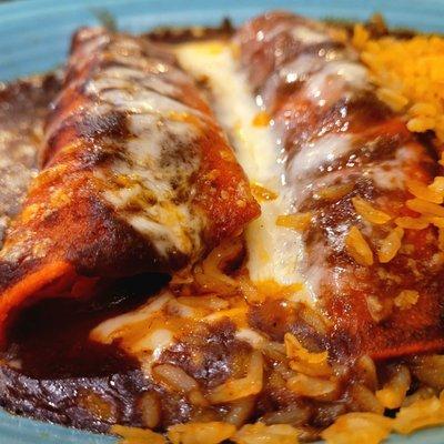 And more Mole Enchiladas!!