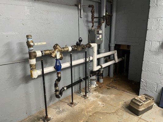 DEP Back Flow install