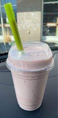 Banana strawberry smoothie