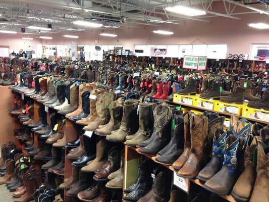 Boot Country Burlington has lots of Boots!