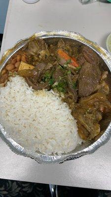 Really awesome goat stew for takeout ! Very affordable at only $16 as well. Well sized portions and great quality. Delish !!