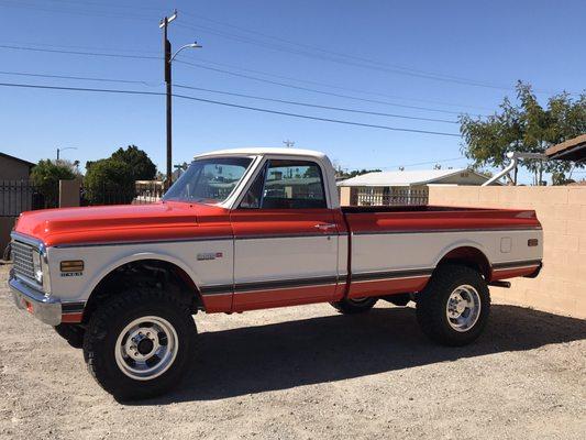 Another beautiful Chevy 3/4 ton, thanks for letting me make this truck sound great.