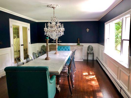 Beautiful dining room transformation!