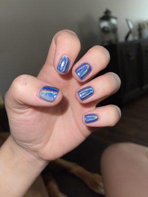 Chrome nails