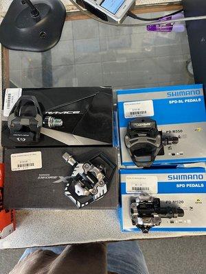 Shimano pedals always in stock!