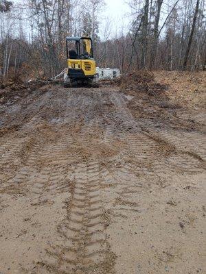 Busy excavating!